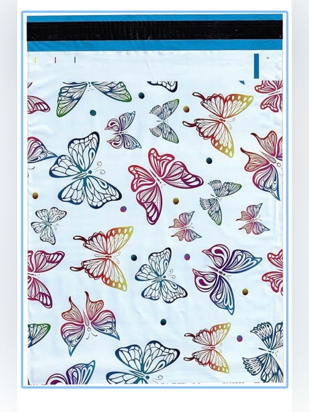 Butterfly Poly Mailers 10x13 Set of 20 Standard Waterproof Shipping Bags Package